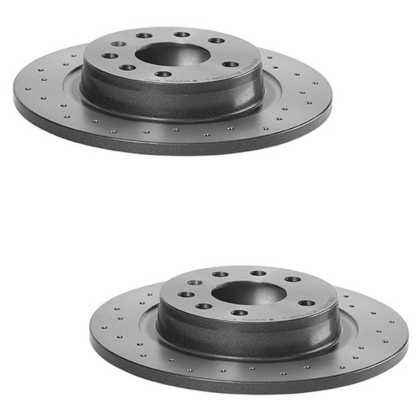 SAAB Brakes Kit - Pads & Rotors Front and Rear (302mm/278mm) (Xtra) (Ceramic) 93188377 - Brembo 3119972KIT